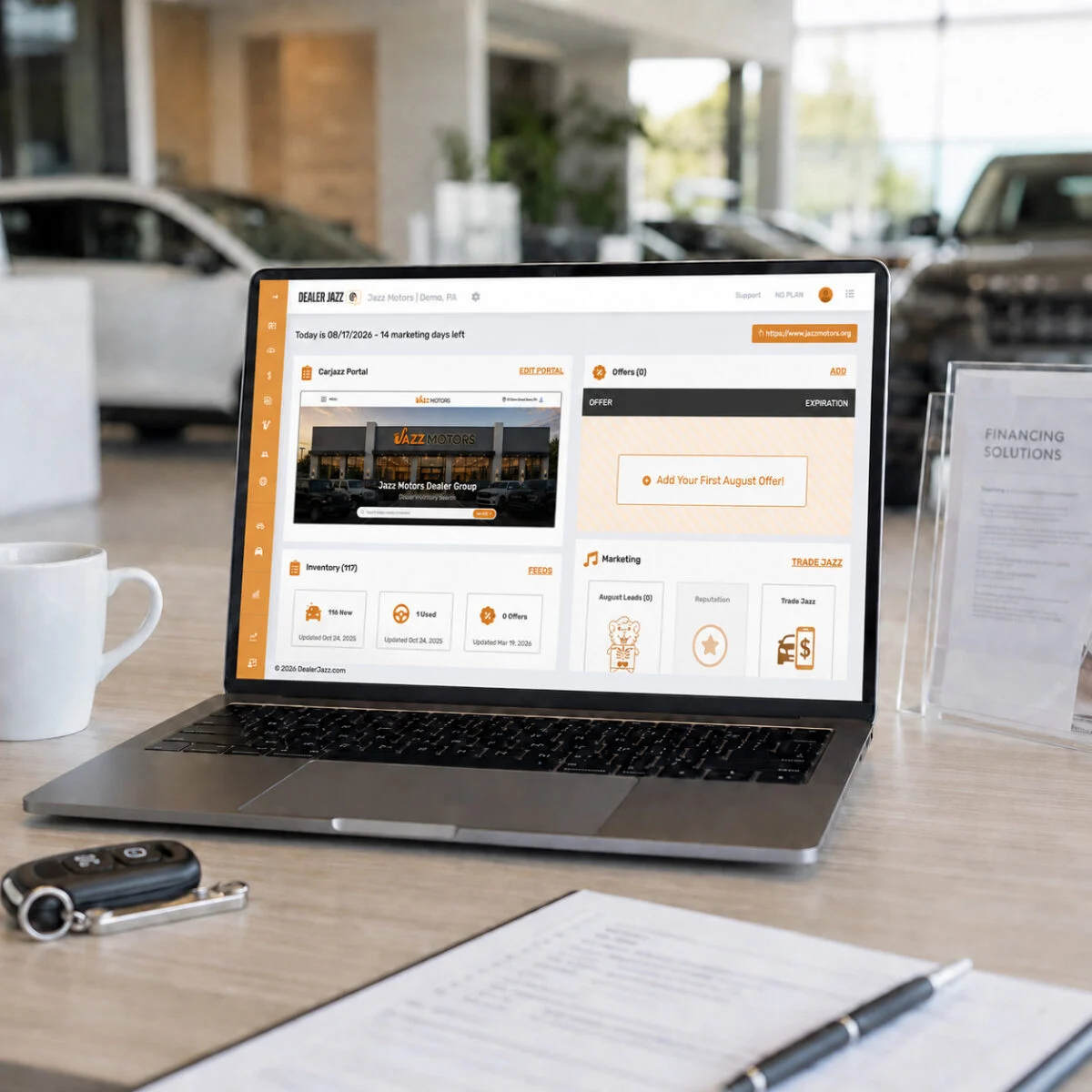 Placeholder for AI-powered dealership marketing image