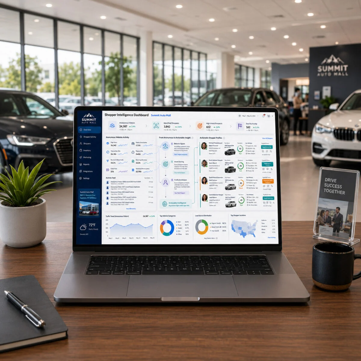 Placeholder for a Shopper Intelligence dashboard